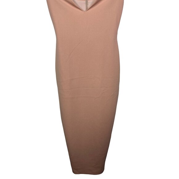 Nookie Hollywood Midi Dress Women’s XS Blush Bodycon Cocktail Party NWT - Picture 6 of 12